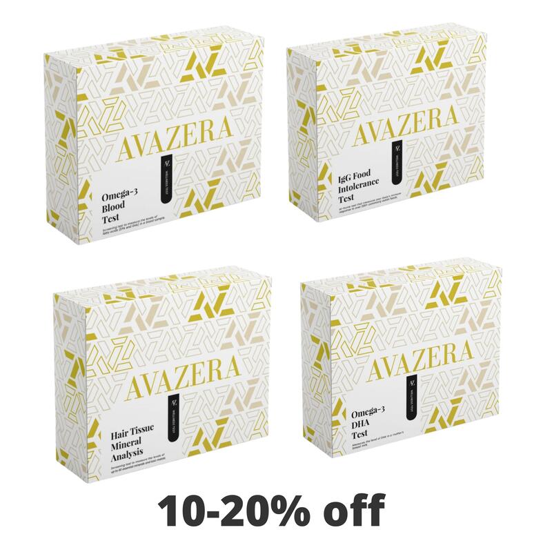 Avazera Tests 10 - 20% discount